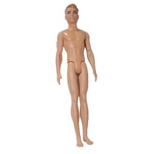 2016 Ken Travel Doll Barbie Dreamhouse Adventures Dark Blonde Hair Nude  FWV15